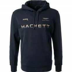 HACKETT Hoodie HM580970/595 ASTON MARTIN, Baumwolle, Navy