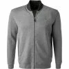 HACKETT Sweatjacke HM580987/933 Classic Fit, Baumwolle, Grau meliert, Grau