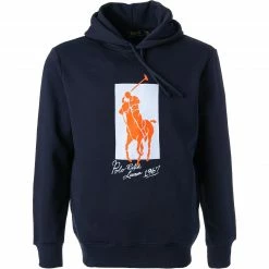 Polo Ralph Lauren Hoodie 710857313/001 Baumwolle, Navy