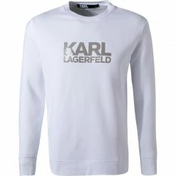 KARL LAGERFELD Sweatshirt 705400/0/521900/10 Baumwolle, Weiß