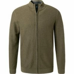 OLYMP Casual Modern Fit Strickjacke 5302/16/47 Baumwolle, Olivegrün, Oliv 7 OLYMP Casual Modern Fit Strickjacke 5302/16/47 Baumwolle, Olivegrün, Oliv -striangebote 383145 norm