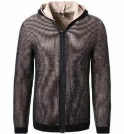 CINQUE Cardigan Cimars 6025-8504/69 Kapuzenjacke, Baumwolle, Navy-beige meliert, Navy-beige -striangebote 383158 norm