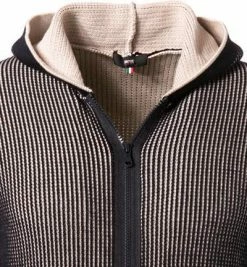 CINQUE Cardigan Cimars 6025-8504/69 Kapuzenjacke, Baumwolle, Navy-beige meliert, Navy-beige -striangebote 383158 norm2