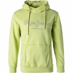 Pepe Jeans Hoodie George PM582089/607 Baumwolle, Limette