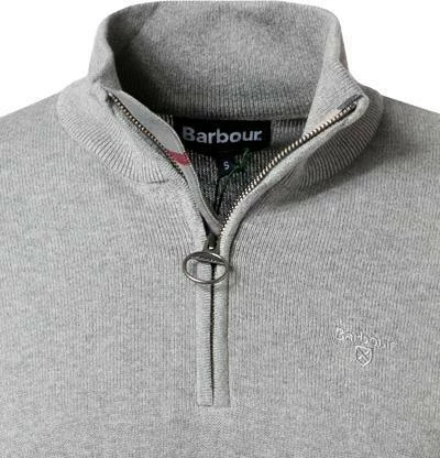 Barbour Pullover Cottn Half Zip grey MKN1074GY52 Toyer, Baumwolle, Grau 5 Barbour Pullover Cottn Half Zip grey MKN1074GY52 Toyer, Baumwolle, Grau – Bild 3