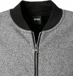 BOSS Sweatjacke Skiles 50461364/001 Baumwolle, Schwarz meliert , Schwarz 9 BOSS Sweatjacke Skiles 50461364/001 Baumwolle, Schwarz meliert , Schwarz -striangebote 383328 norm2