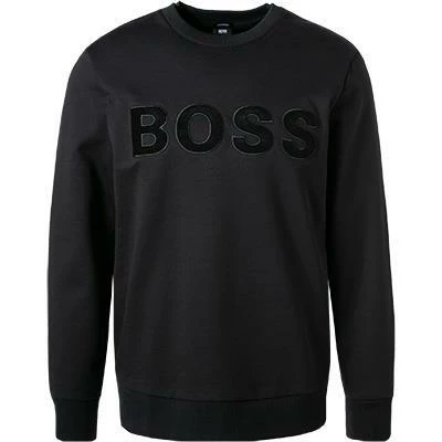 BOSS Sweatshirt Stadler 50462618/001 Baumwolle, Schwarz 4 BOSS Sweatshirt Stadler 50462618/001 Baumwolle, Schwarz – Bild 2