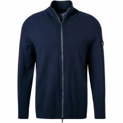 BOGNER Cardigan Manolis 8844/2807/464 Schurwolle-Baumwolle, Navy