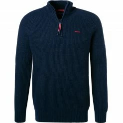 N.Z.A. Troyer 21KN470/1621 Wolle, Navy meliert, Navy