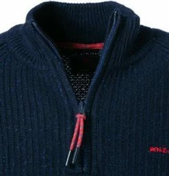 N.Z.A. Troyer 21KN470/1621 Wolle, Navy meliert, Navy -striangebote 383436 norm2