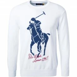 Polo Ralph Lauren Pullover 710857756/001 Baumwolle, Weiß