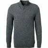 MUSTANG Pullover 1011887/4140 Troyer, Baumwolle, Grau meliert, Grau -striangebote 383453 master