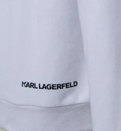 KARL LAGERFELD Hoodie 705080/0/521900/10 Baumwolle, Weiß -striangebote 383593 norm4