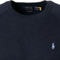 Polo Ralph Lauren Pullover 710857753/001 Pima Baumwolle, Navy meliert, Navy -striangebote 383619 norm2