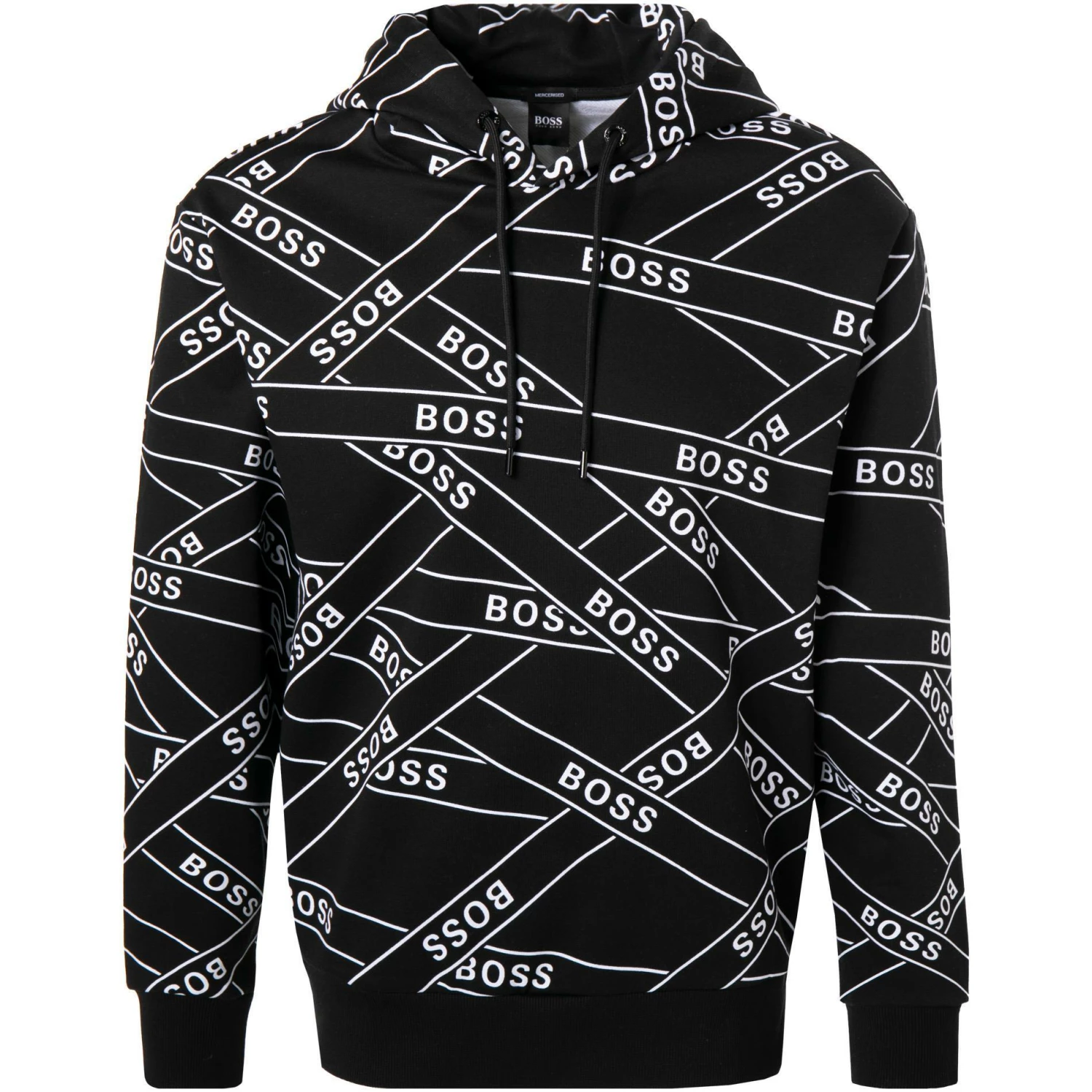 BOSS Hoodie Seeger 50462407/001 Baumwolle, Schwarz 3 BOSS Hoodie Seeger 50462407/001 Baumwolle, Schwarz