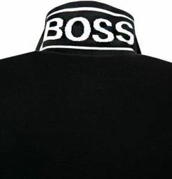 BOSS Cardigan Urient 50463045/001 Strickjacke, Baumwolle, Schwarz -striangebote 383672 norm4
