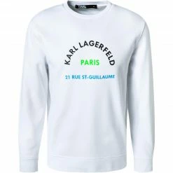 KARL LAGERFELD Sweatshirt 705428/0/521900/10 Baumwolle, Weiß