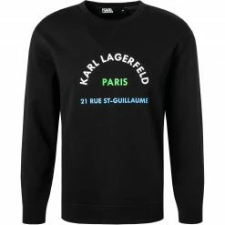 KARL LAGERFELD Sweatshirt 705428/0/521900/990 Baumwolle, Schwarz