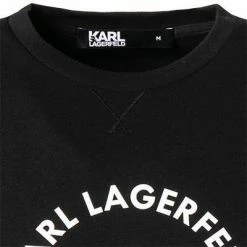 KARL LAGERFELD Sweatshirt 705428/0/521900/990 Baumwolle, Schwarz -striangebote 383687 norm2
