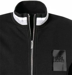 KARL LAGERFELD Sweatjacke 705081/0/521900/990 Baumwolle, Schwarz 9 KARL LAGERFELD Sweatjacke 705081/0/521900/990 Baumwolle, Schwarz -striangebote 383694 norm2