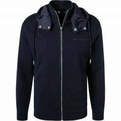 KARL LAGERFELD Sweatjacke 705087/0/521900/690 Baumwolle, Nachtblau