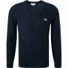 LACOSTE Pullover AH6797/HDE Classic Fit, Wolle, Marineblau, Marine