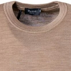Maerz Pullover 490500/150 Merinowolle, Cappuccino meliert, Cappuccino -striangebote 383731 norm2