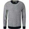 BOSS Pullover Kapull 50461102/404 Baumwolle, Dunkelblau meliert, Dunkelblau