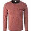 OLYMP Casual Level Five B. Fit Pullover 5356/15/32 Body Fit, Schurwolle-Leinen, Rosenholz meliert, Rosenholz -striangebote 383765 master