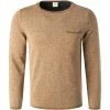 OLYMP Casual Level Five B. Fit Pullover 5356/15/24 Body Fit, Schurwolle-Leinen, Caramel meliert, Caramel -striangebote 383766 master