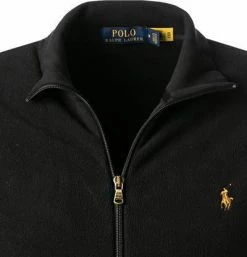 Polo Ralph Lauren Sweatshirt 710857278/001 Fleecejacke, Mikrofaser, Schwarz -striangebote 383848 norm2