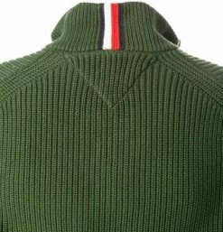 Tommy Hilfiger Troyer MW0MW21304/MBO Bio Baumwolle, Tannengrün -striangebote 383934 norm3