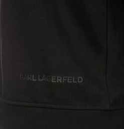 KARL LAGERFELD Sweatjacke 705412/0/521900/910 Baumwolle, Schwarz, Schwarz-silber -striangebote 383958 norm4