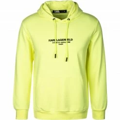 KARL LAGERFELD Hoodie 705430/0/521900/120 Baumwolle, Neongelb