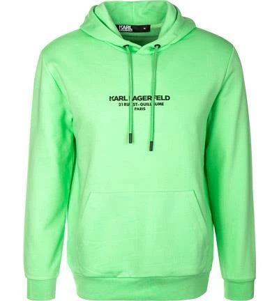 KARL LAGERFELD Hoodie 705430/0/521900/520 Baumwolle, Grün 4 KARL LAGERFELD Hoodie 705430/0/521900/520 Baumwolle, Grün – Bild 2