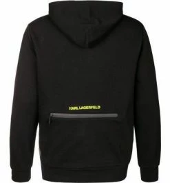 KARL LAGERFELD Hoodie 705430/0/521900/990 Baumwolle, Schwarz -striangebote 383964 norm2