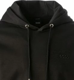 BOSS Hoodie Seeger 50462943/001 Mercerisierte Baumwolle, Schwarz -striangebote 384033 norm2