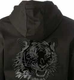 BOSS Hoodie Seeger 50462943/001 Mercerisierte Baumwolle, Schwarz -striangebote 384033 norm4