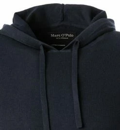 Marc O'Polo Pullover 220 5092 60222/896 Kapuzenpullover, Bio Baumwolle-Kaschmir, Dunkelblau, Nachtblau -striangebote 384092 norm2