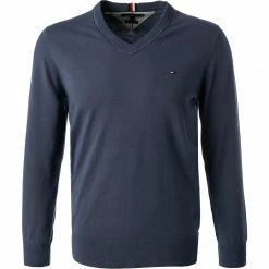 Tommy Hilfiger Pullover MW0MW22349/C9T Baumwolle, Blau, Graublau