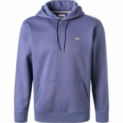 TOMMY JEANS Hoodie DM0DM09593/C8I Bio Baumwolle, Lila