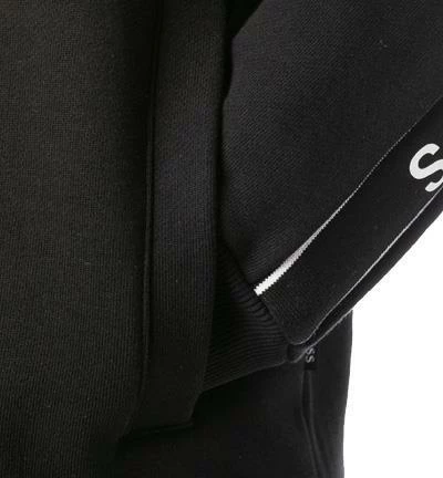 BOSS Sweatjacke Seeger 50462/001 Baumwolle, Schwarz 6 BOSS Sweatjacke Seeger 50462/001 Baumwolle, Schwarz – Bild 4