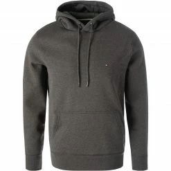 Tommy Hilfiger Hoodie MW0MW17022/P92 Baumwolle, Graphit