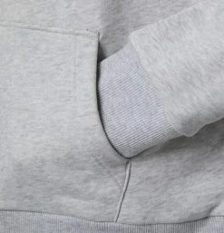 TOMMY JEANS Sweatshirt DM0DM12383/PJ4 Bio Baumwolle, Hellgrau meliert, Hellgrau -striangebote 384366 norm3