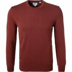Ben Sherman Pullover 0063370/481 Regular Fit, Bio Baumwolle, Rost, Braun-rot