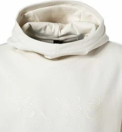 BOSS Hoodie Soody Iconic 50462446/131 Baumwolle, Wollweiß -striangebote 384449 norm2