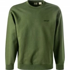 Levi's® Sweatshirt A0717/0026 Relaxed Fit, Baumwolle, Moosgrün