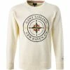 Gant Sweatshirt 2036013/113 Baumwolle, Ecru -striangebote 384477 master