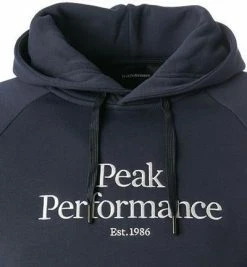 Peak Performance Hoodie G77278/020 Baumwolle, Blau -striangebote 384745 norm2