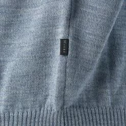 Maerz Pullover 490500/306 Merinowolle, Mittelblau -striangebote 384892 norm3